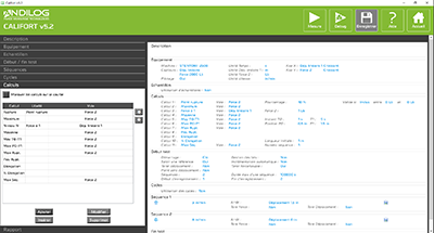 Cálculos con Califort