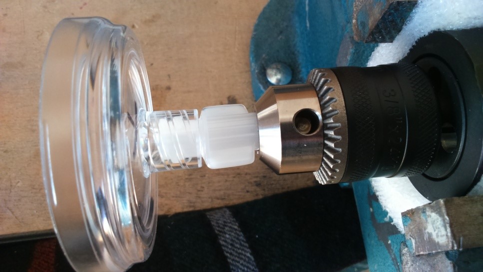 Mandril para la cubierta del dializador Mandril para la cubierta del dializador