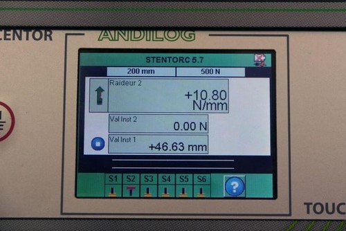 SpringTest3 Pantalla con tres valores