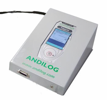 Springtest2-fuerza y desplazamiento en tiempo real