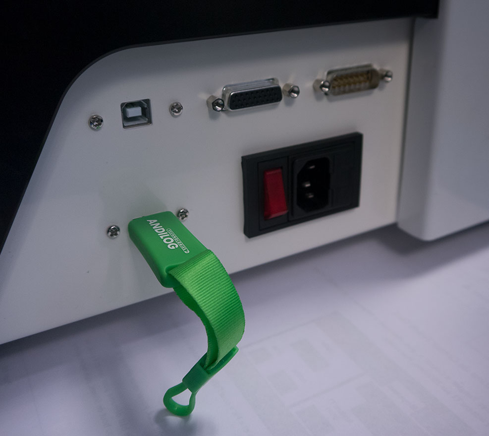 Conección USB al Stentor